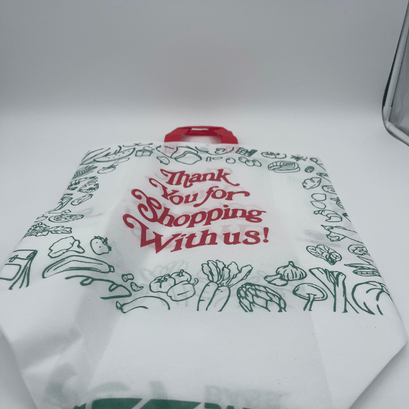 Box Non - Woven Bags 14.5 width x 6.25 depth x 18 height, Thank You Bags - Jet Paper Bags