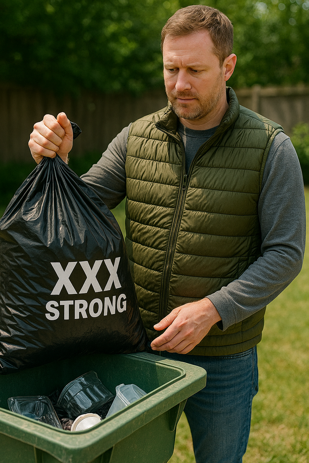 55 Gallon XXX Strong Black Trash Bags – Heavy Duty Contractor Grade (50 & 100 PCS)