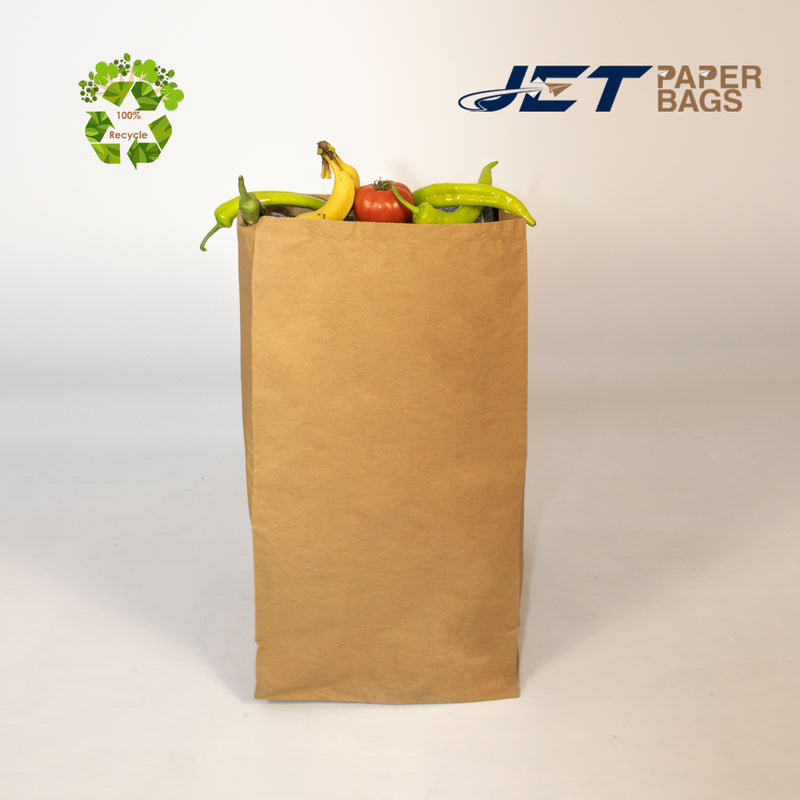 Brown Paper Bags: Durable, Eco-Friendly, Made in USA - Size