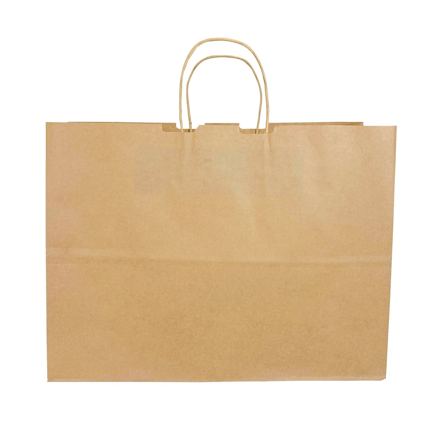 BROWN Paper Bags with Twisted Handles - LOLA - 16" x 6" x 12"H - Jet Paper Bags