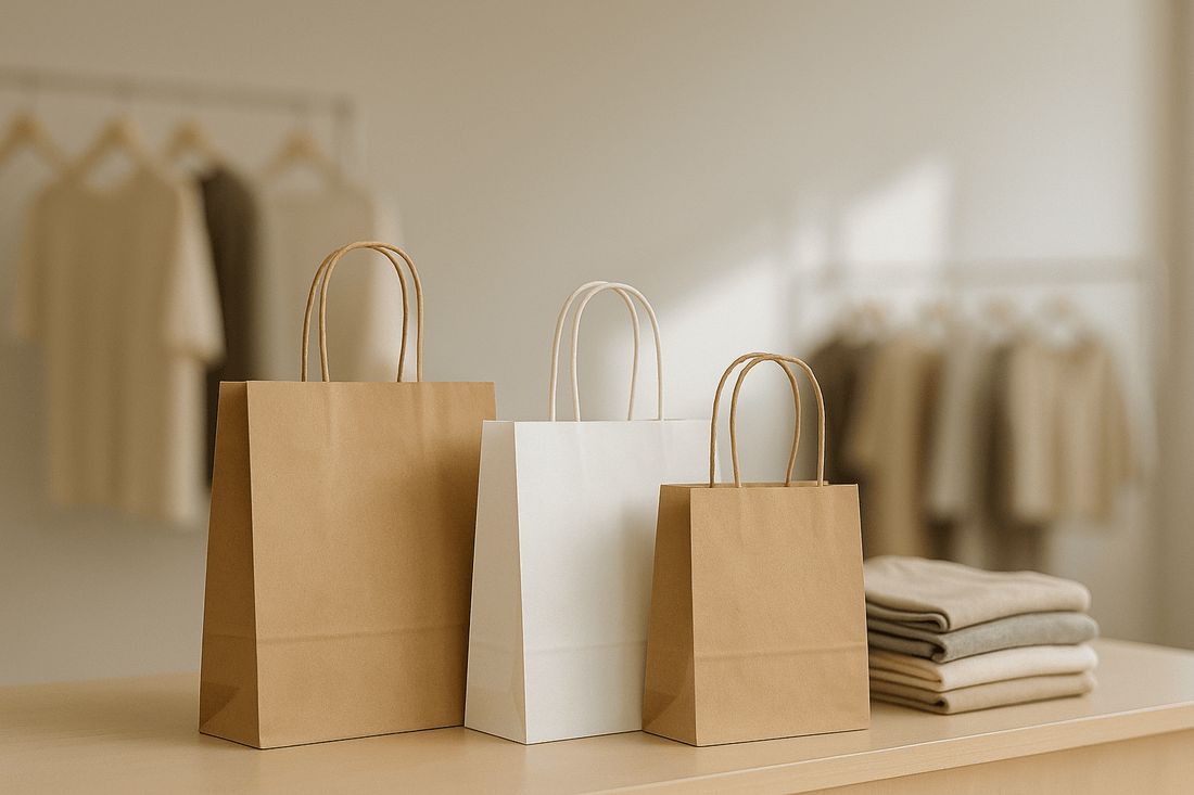 13×7×17 Paper Bags for Apparel | Sizing & Wholesale Guide - Jet Paper Bags