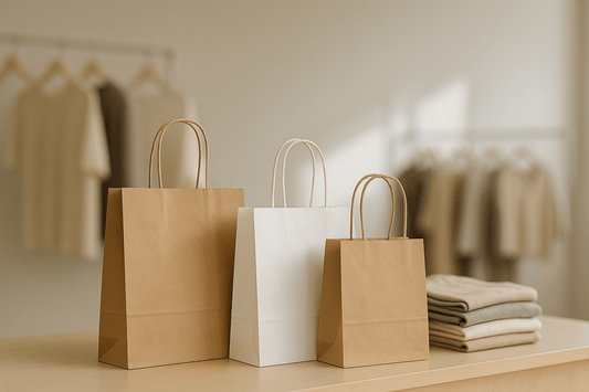 13×7×17 Paper Bags for Apparel | Sizing & Wholesale Guide - Jet Paper Bags