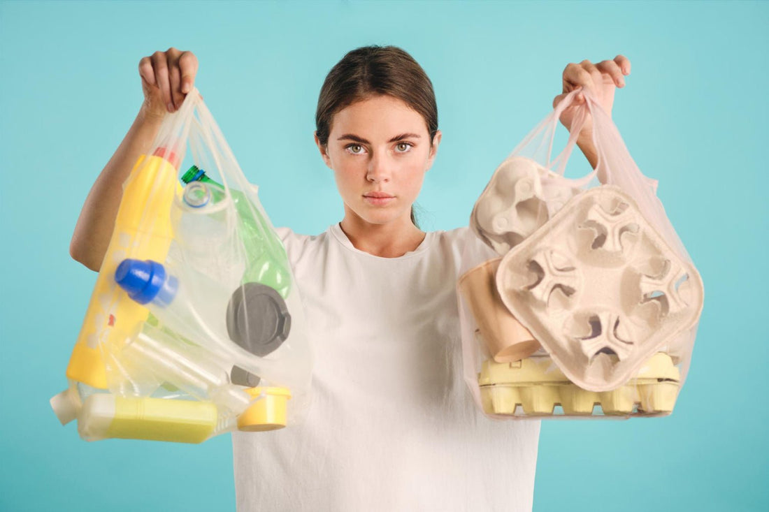 Comparing Virgin and Recycled Materials in Trash Bags - Jet Paper Bags