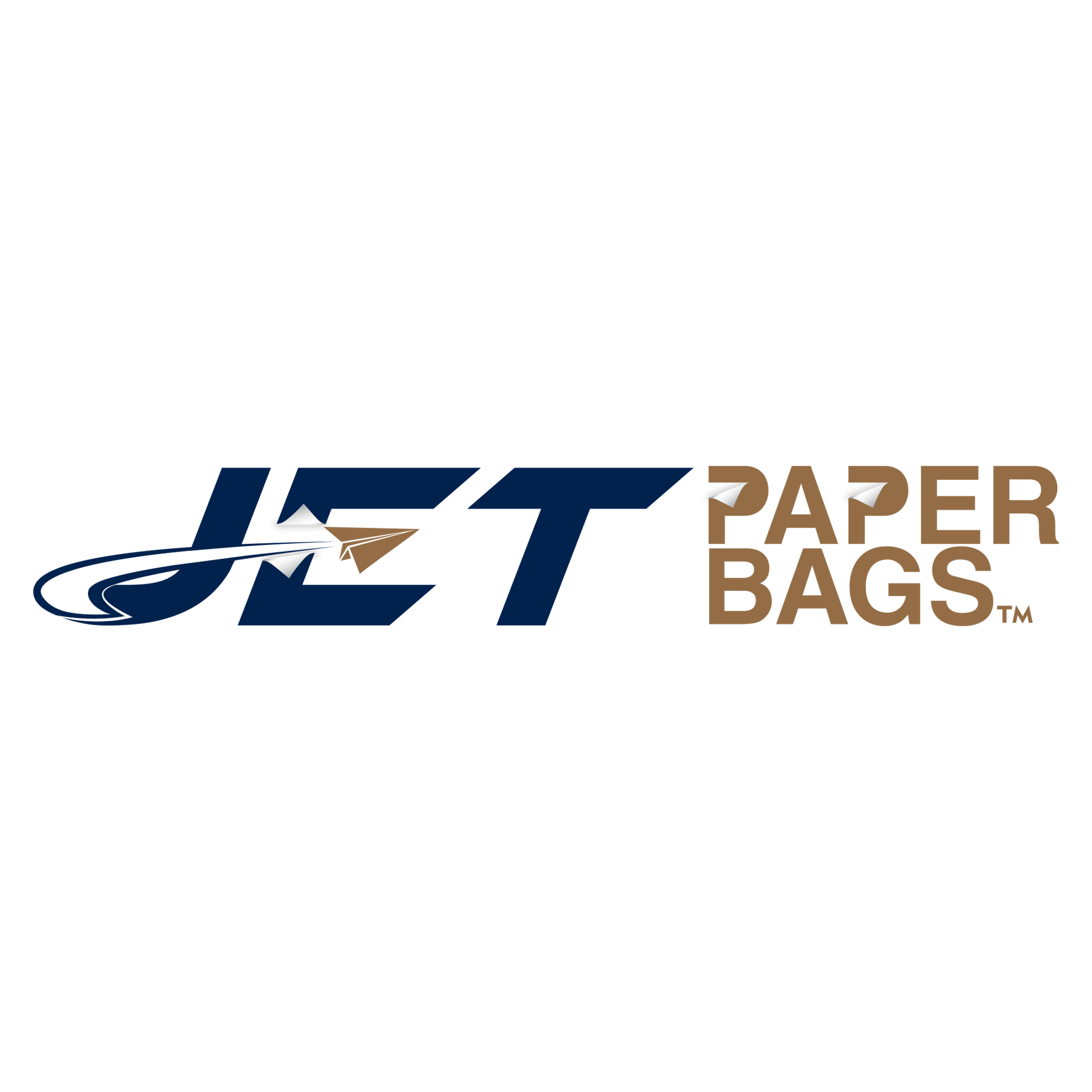 BROWN Small Paper Bags with Twisted Handles - MIMI - 8" x 4" x 9H" - Jet Paper Bags