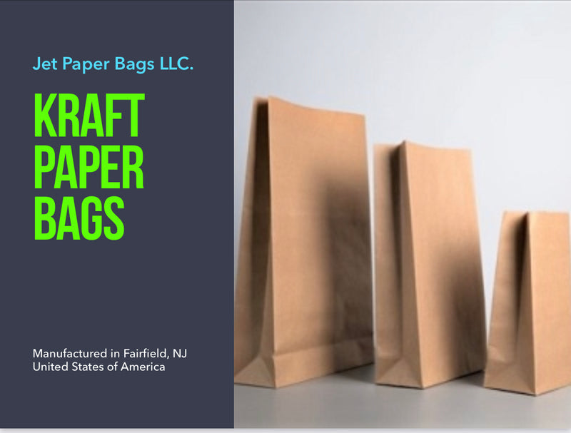 Brown Grocery Paper Bags, SOS Bags, Lunch Bags - Made in USA