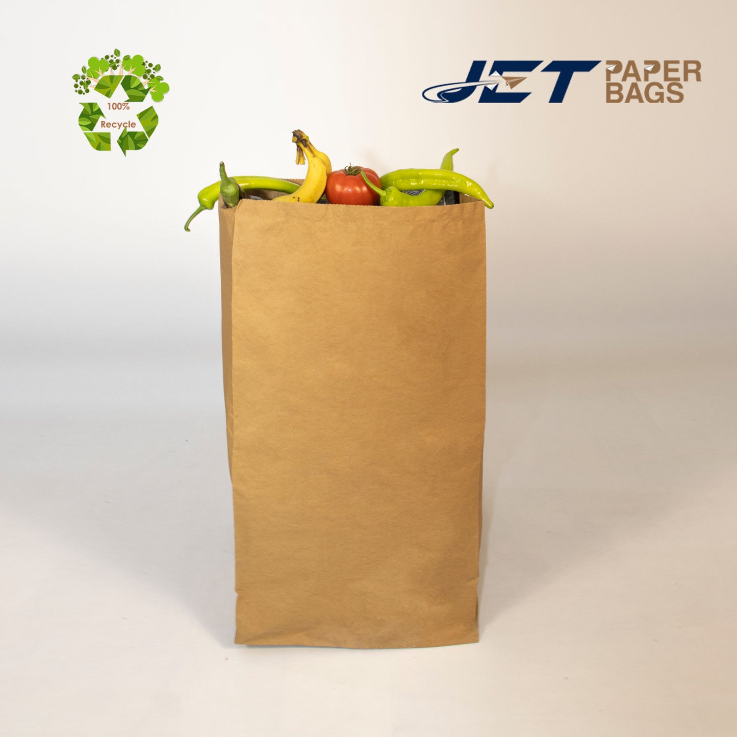 Brown Paper Bags: Durable, Eco-Friendly, Made in USA - Size #16