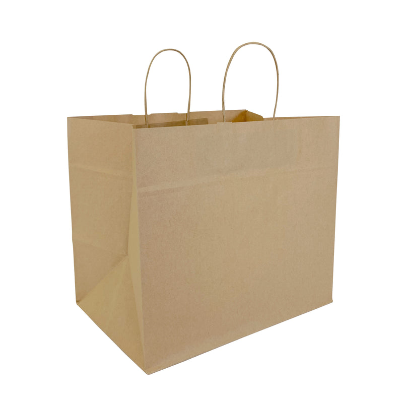 ZARA Kraft Paper Shopping Bag shoppaperbags.com